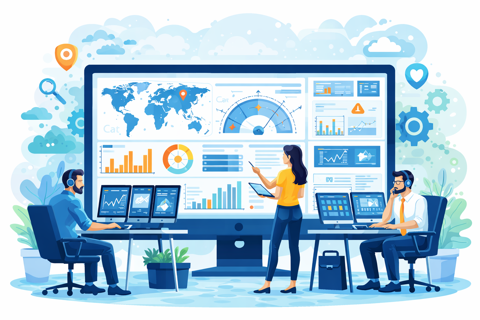 Мониторинг ПК и серверов 24/7 с гибкой настройкой